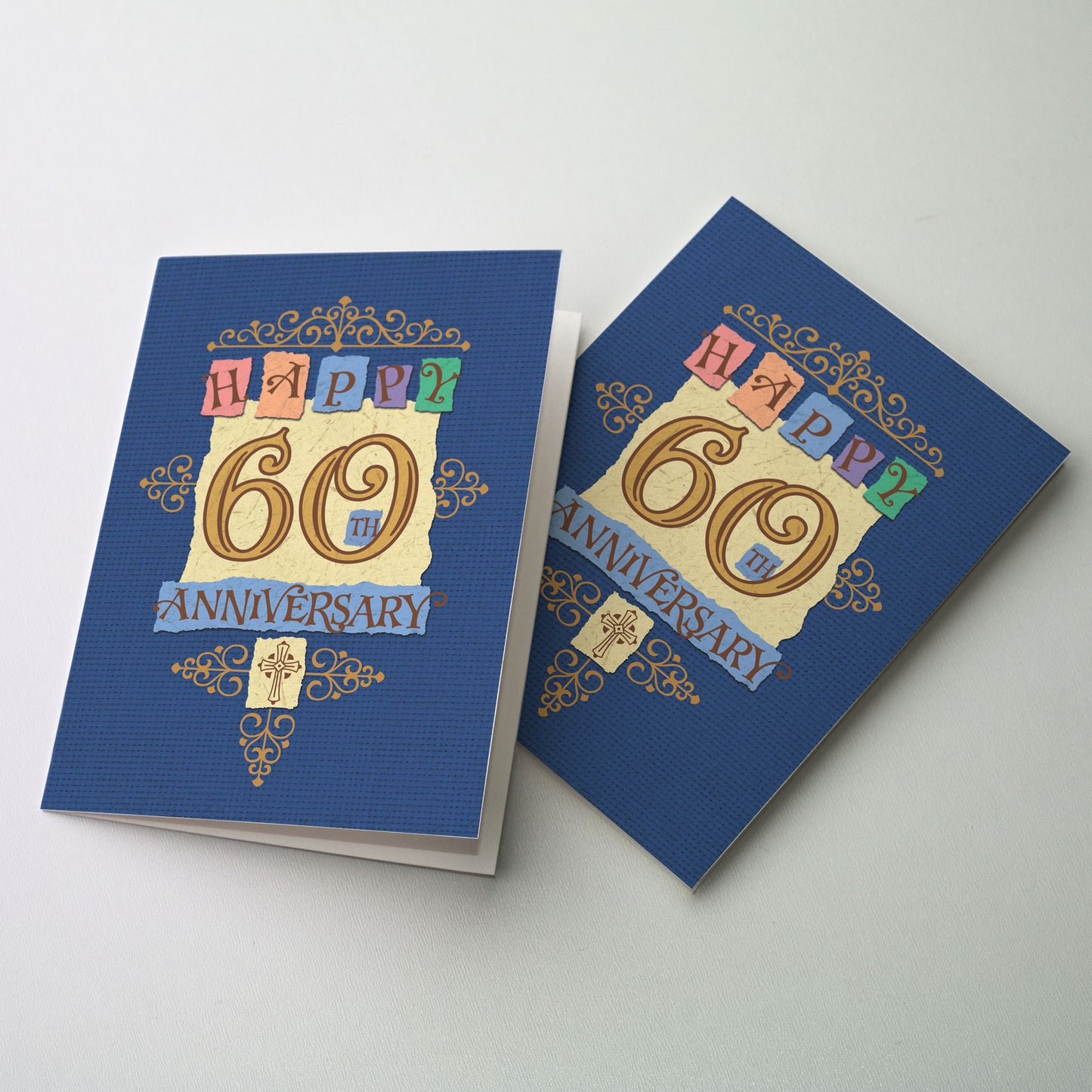 Happy 60th Anniversary - General 60th Anniversary Card