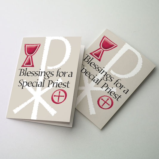 Blessings for a Special Priest - Birthday Card for Priest