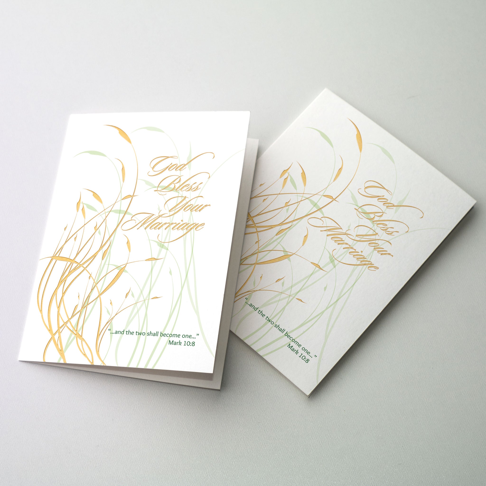 God Bless Your Marriage Wedding Congratulations Card