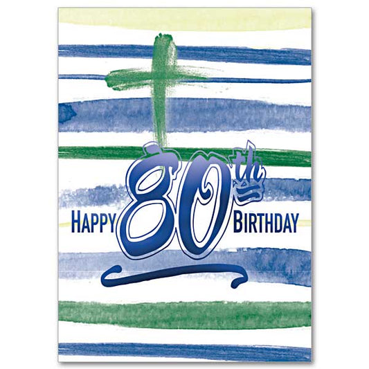 Happy 80th Birthday 80th Birthday Card