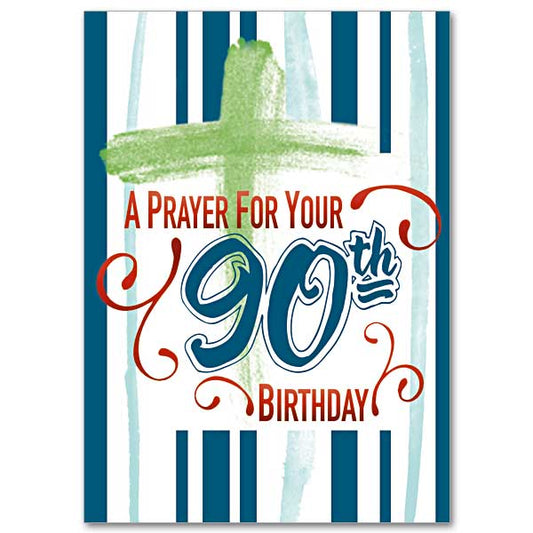 A Prayer for Your 90th Birthday 90th Birthday Card