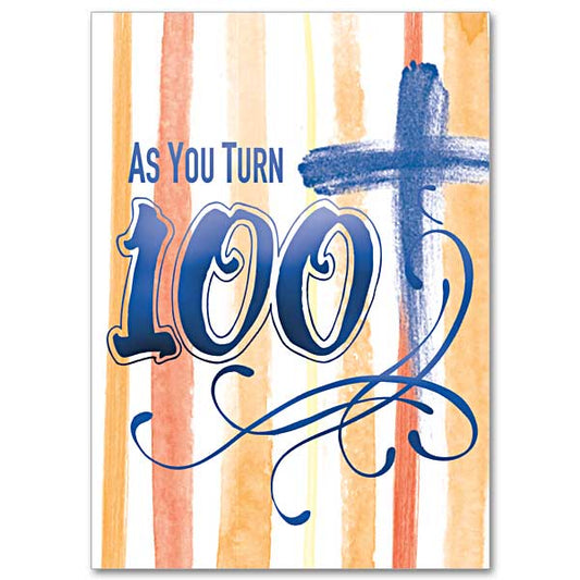 As You Turn 100 100th Birthday Card