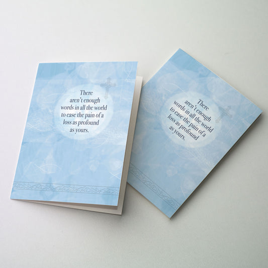 There Are Not Enough Words - Sympathy Card