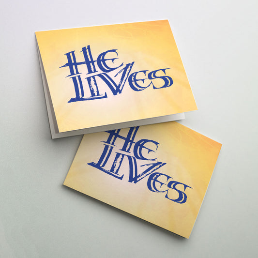 He Lives - Easter Card