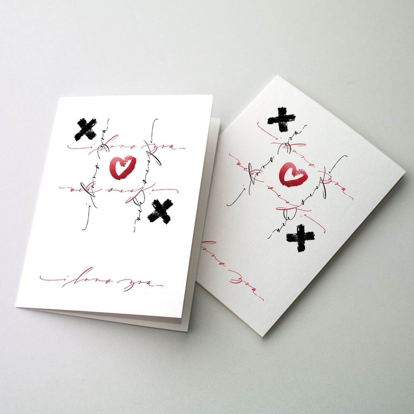 Tic Tac Toe Love You - Significant Other St. Valentine's Day Card
