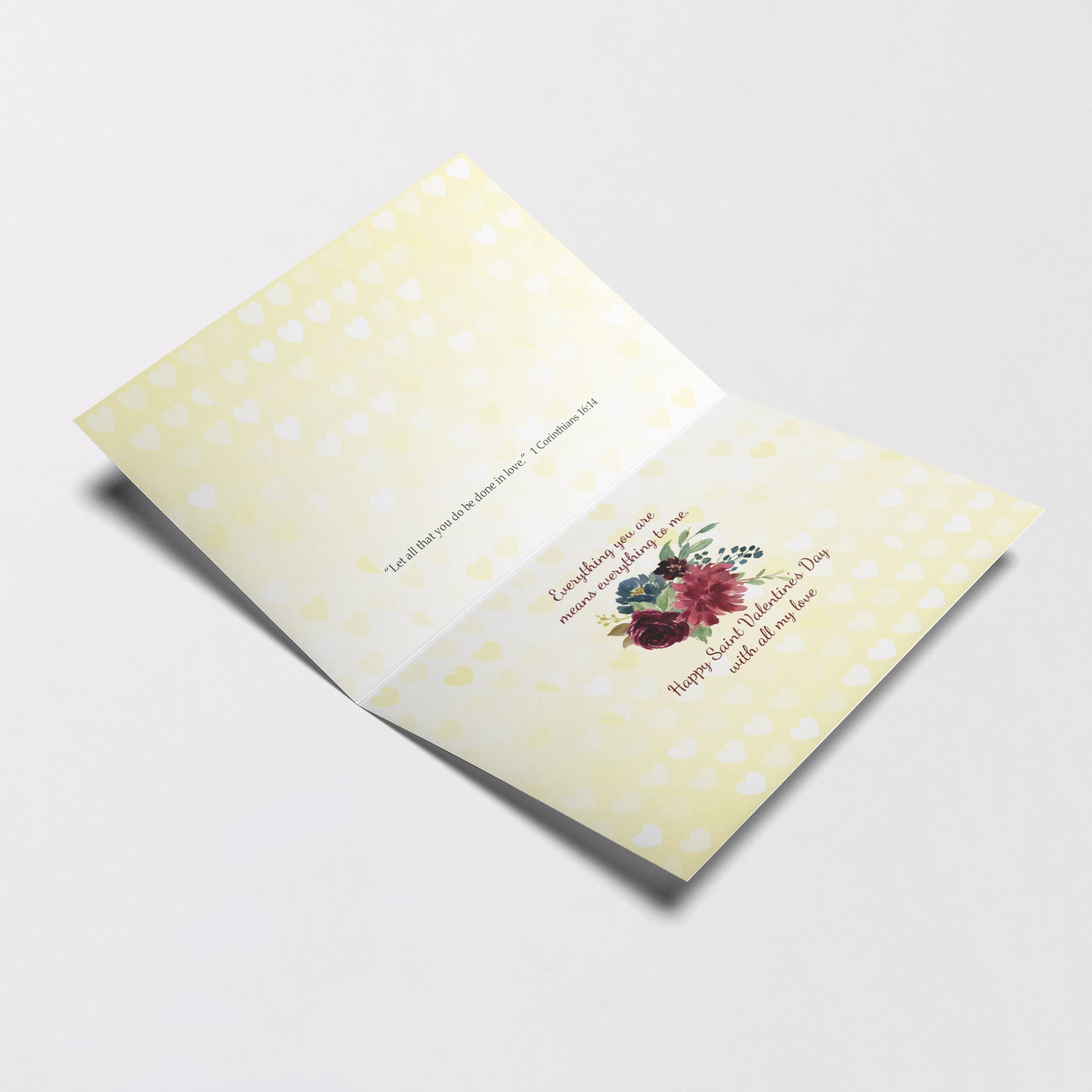 The Love in Your Eyes - Significant Other St. Valentine's Day Card