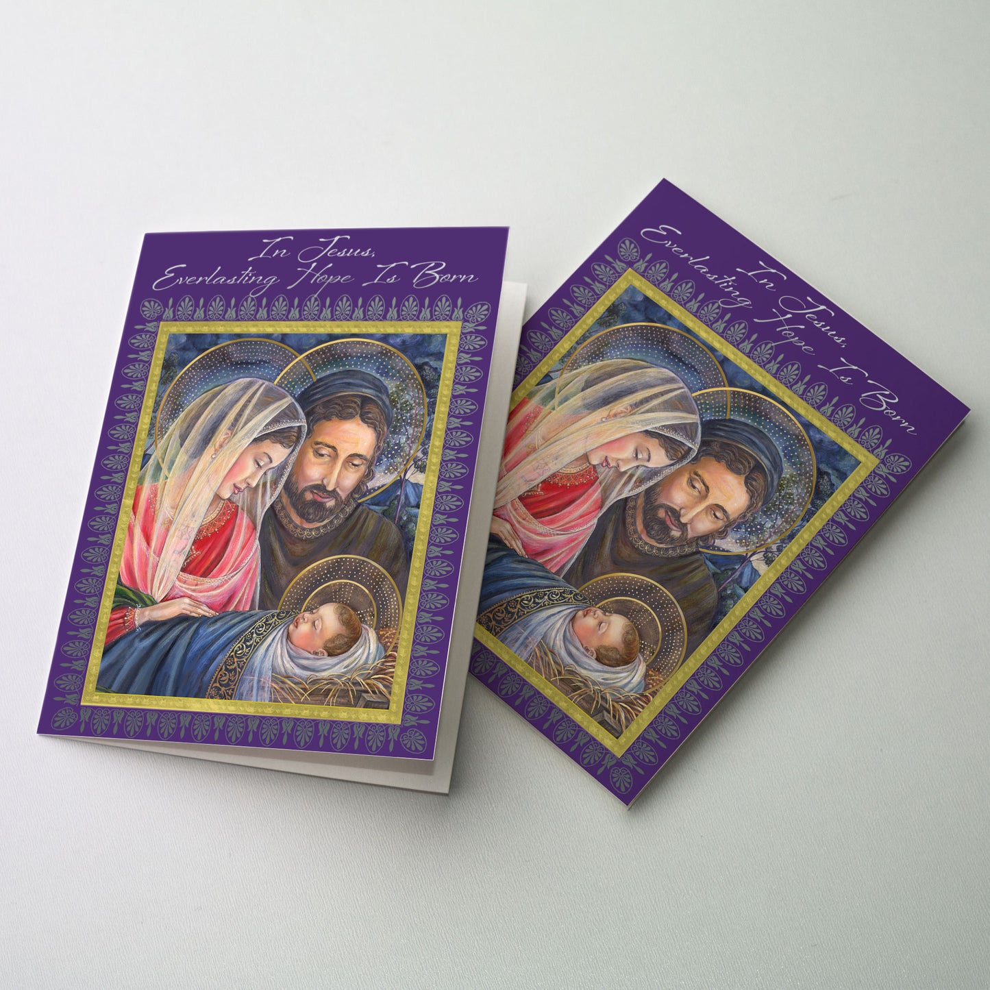 In Jesus, Everlasting Hope Is Born - Majesty of Christmas Card