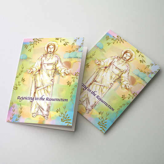 Rejoicing in the Resurrection - Easter Card