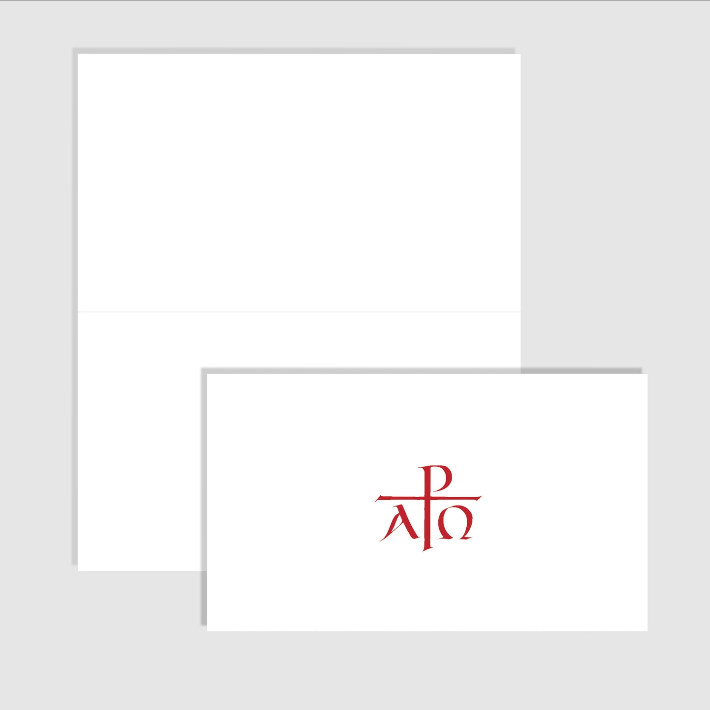 Alpha and Omega - Folded Note