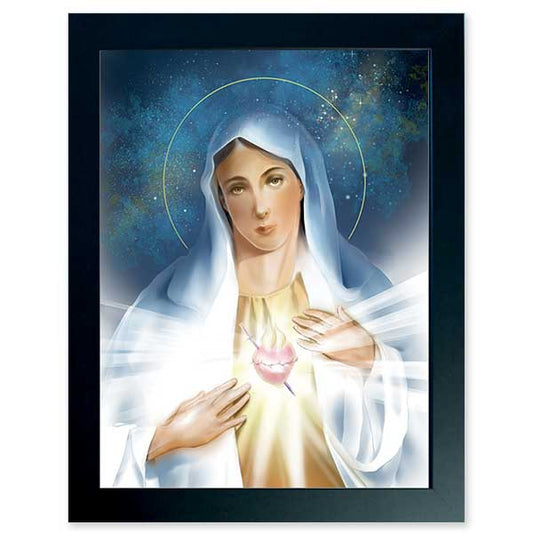 Painitng of the Immaculate Heeart of Mary by RobertFurman