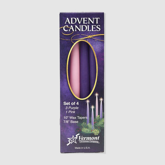 Advent Candles - Set of 4