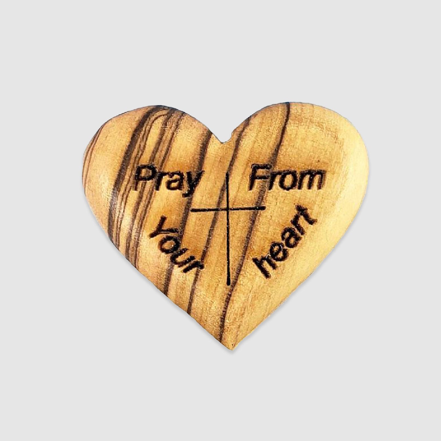 Pray From Your Heart Olivewood Token