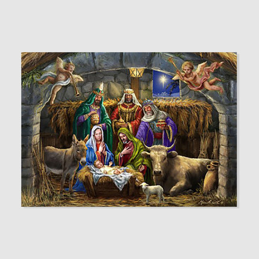 In the Manger Jigsaw Puzzle