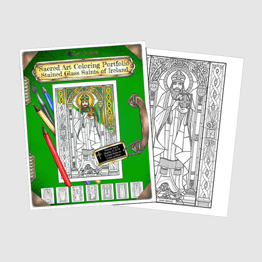 Color or Paint: Saints of Ireland - Coloring Portfolio