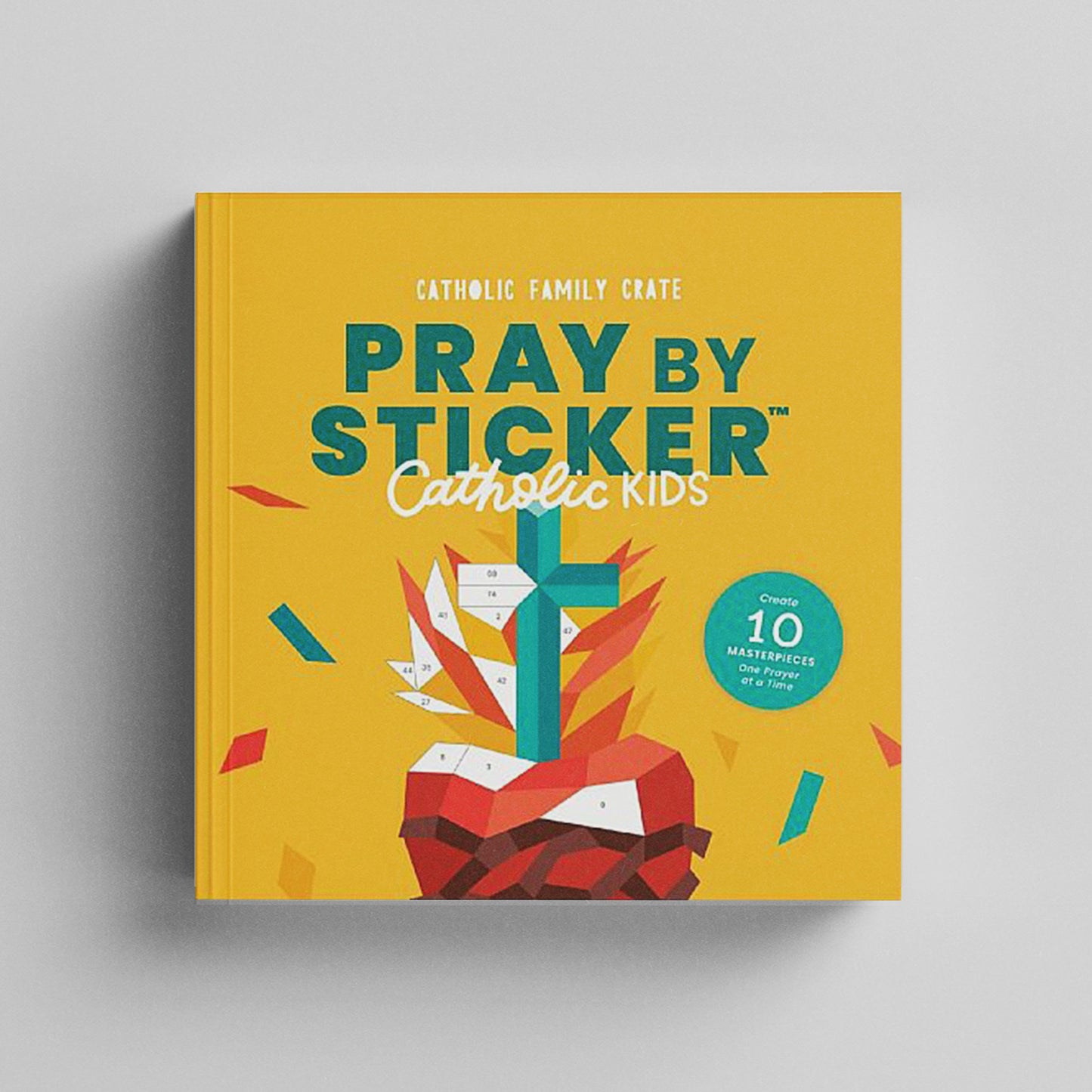 Pray By Sticker - Catholic Kids Book