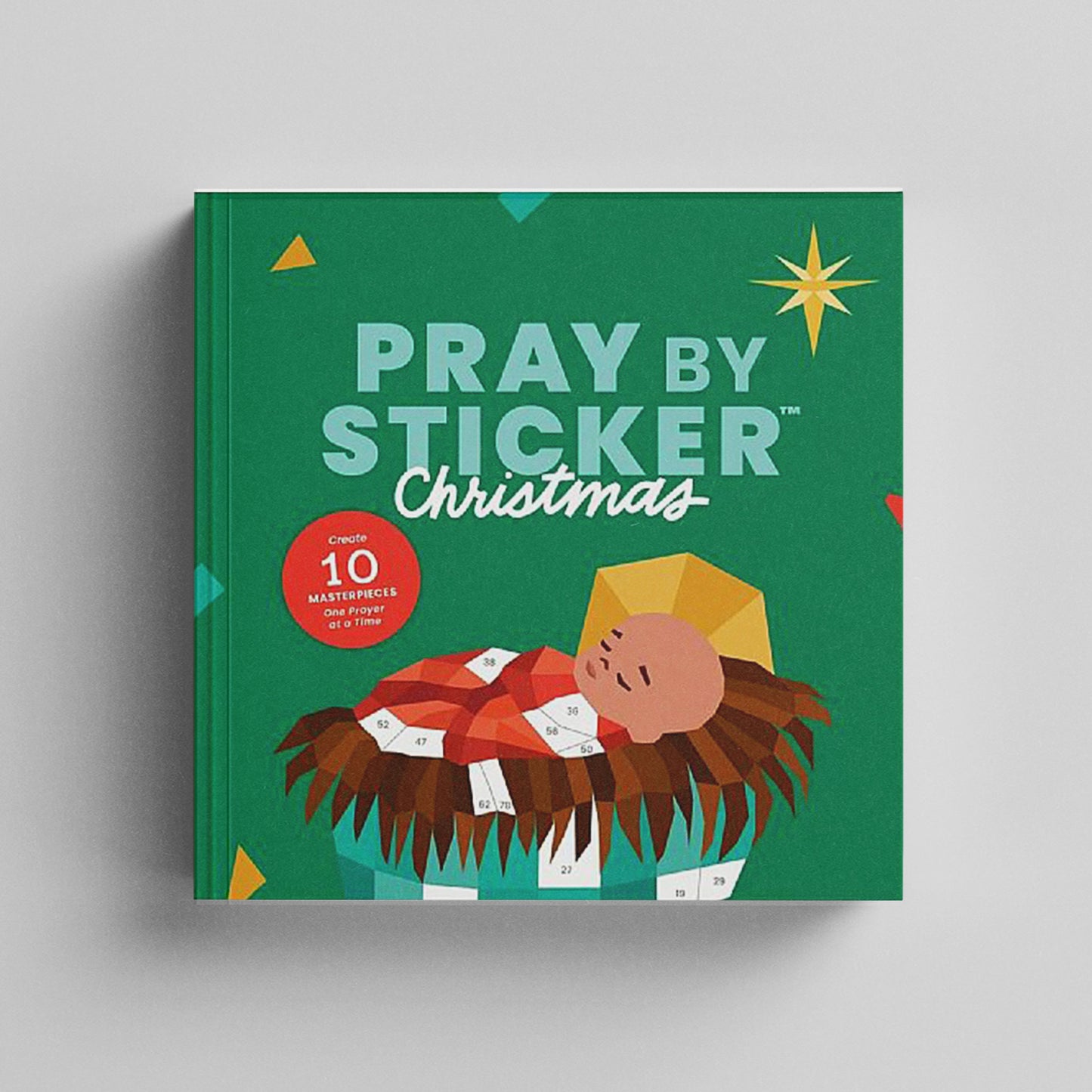 Pray By Sticker - Christmas / Book