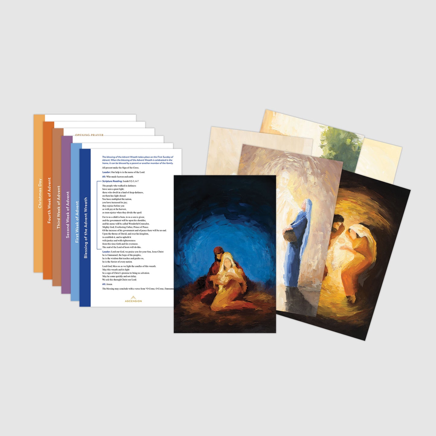 Rejoice! Advent Prayer Card Set