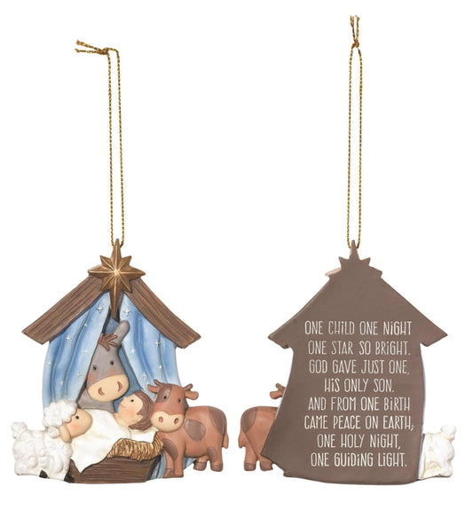 One Child One Night Nativity Ornament