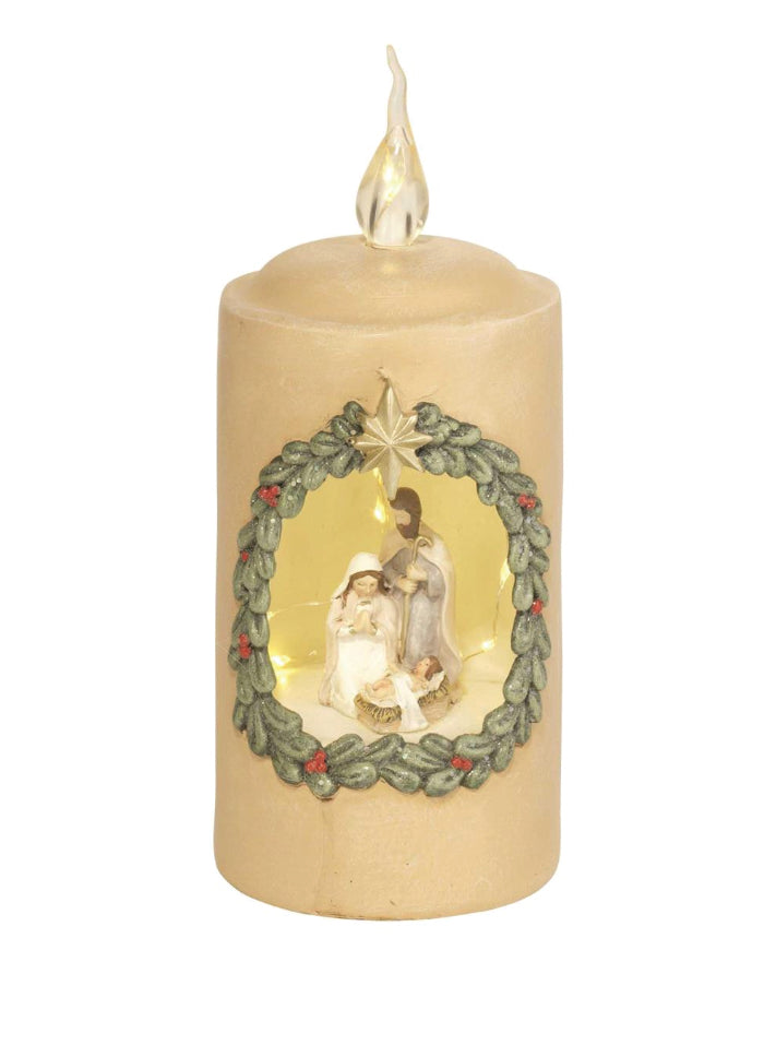 Holy Family/Creche Candle