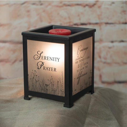 Serenity Prayer Lighted Scent Warmer