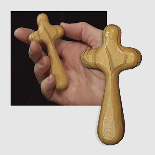 Olivewood Comfort Cross