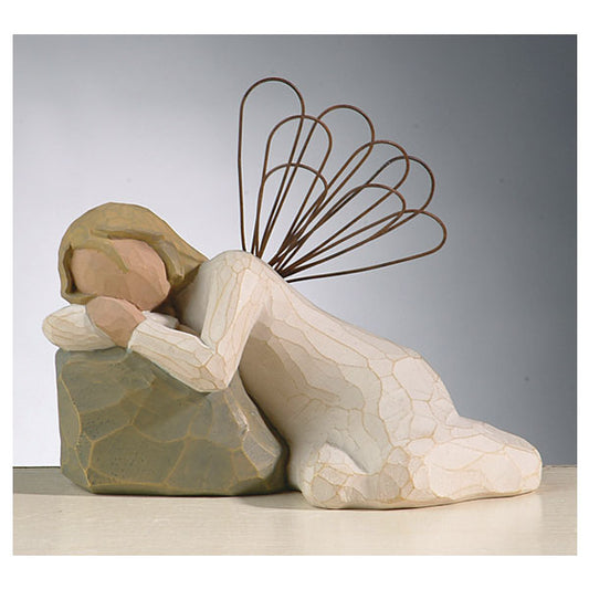 Dreaming Willow Tree angel Figurine