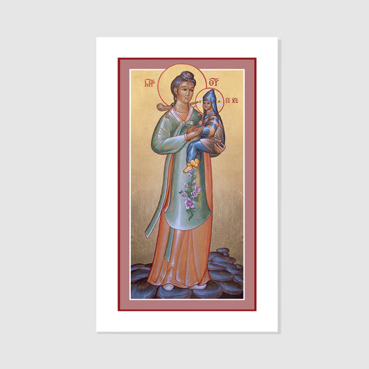 Our Lady of Korea - Holy Card