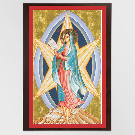 Mary Star of the New Evangelization - Icon Reproduction