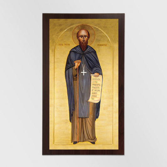 Our Father St. Benedict - Icon Reproduction