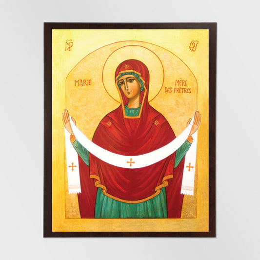 Mary the Mother of Priests - Icon Reproduction