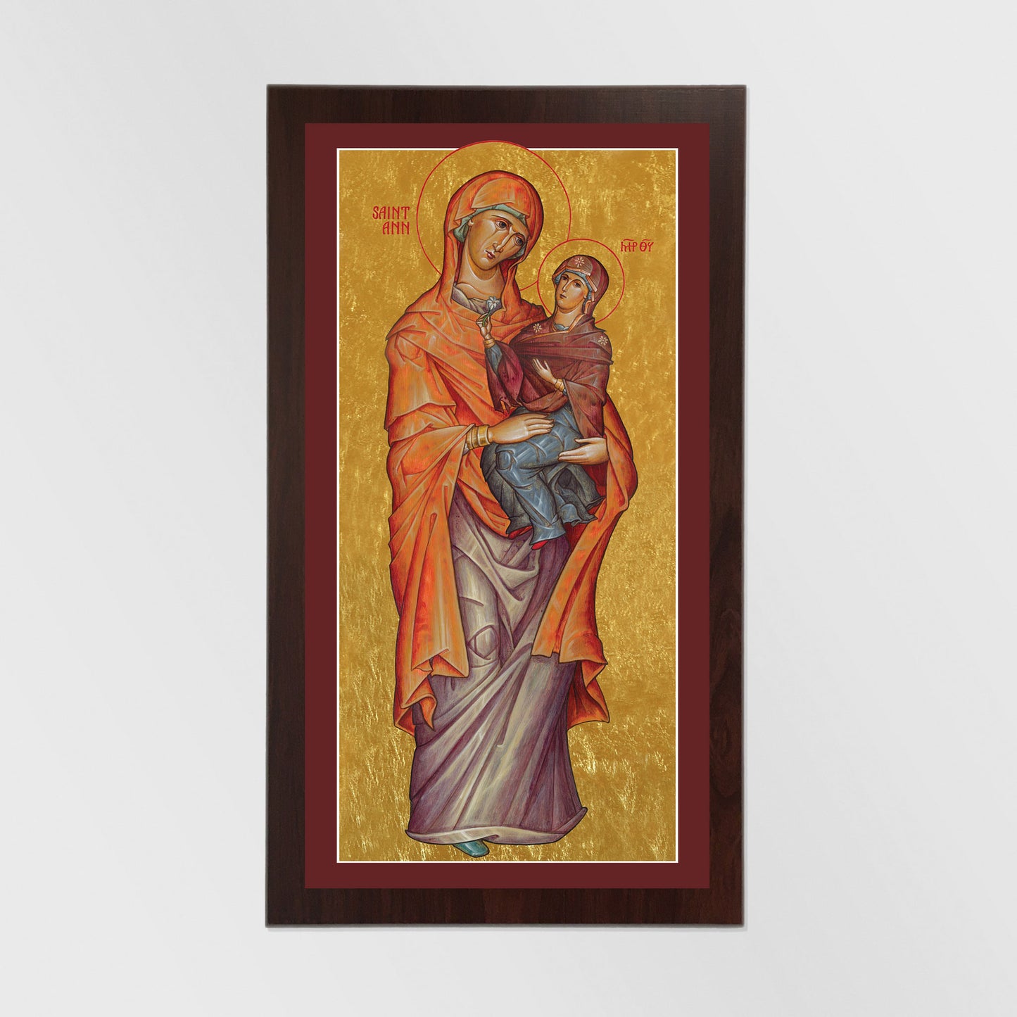 St. Anne Icon - Icon Reproduction