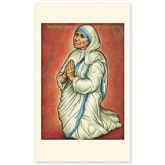 &quot;Mother Teresa of Calcutta&quot; is a perfect gift for anyone who cherishes the memory of this remarkable woman. She wrote: &ldquo;I get my strength from God through prayer.&quot; This compelling image of Mother Teresa at prayer is by Br. Claude Lane.