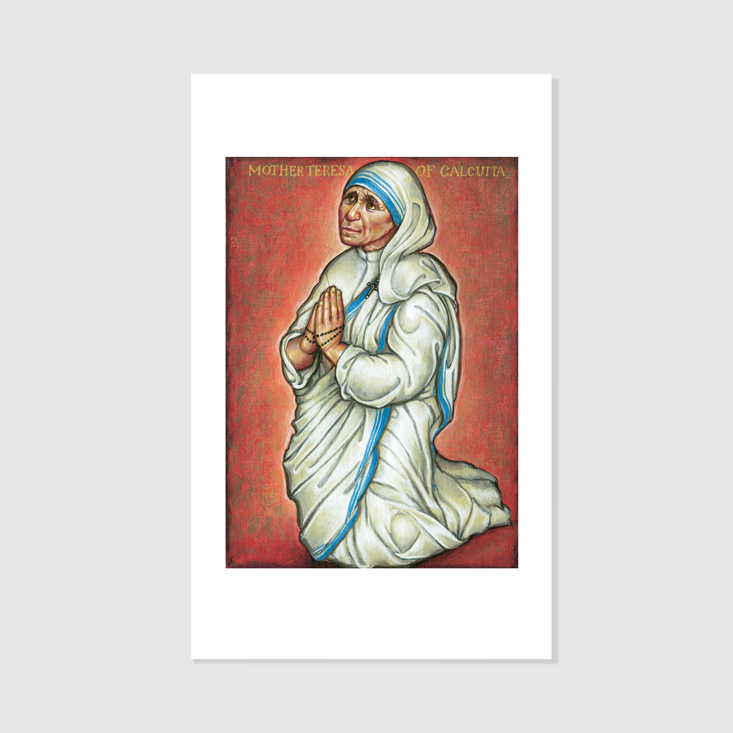 Mother Teresa of Calcutta - Icon Holy Card