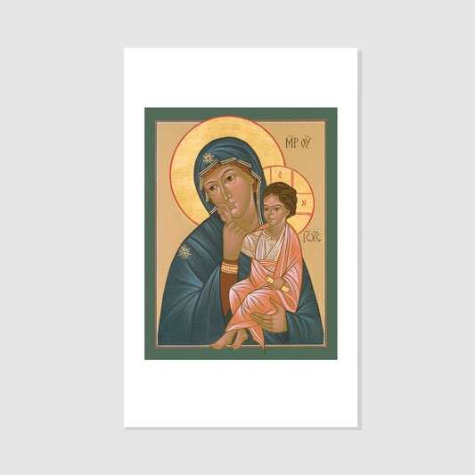 Our Mother of Consolation - Icon Holy Card