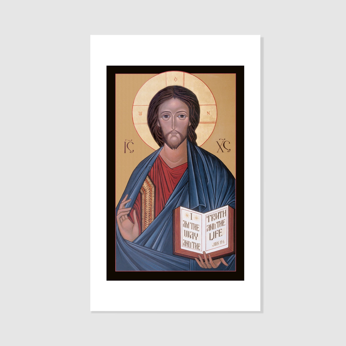 Christ Pantocrator - Icon Holy Card