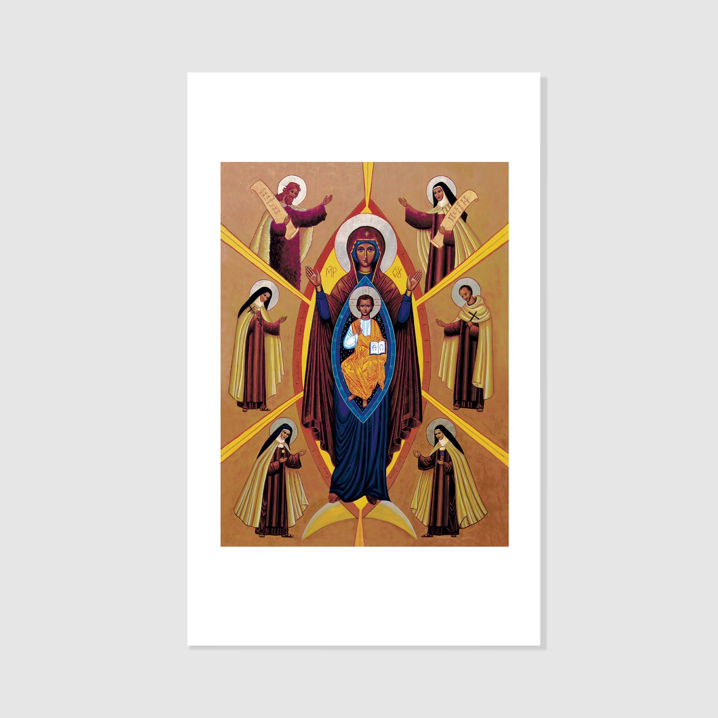 Come Lord Jesus - Icon Holy Card