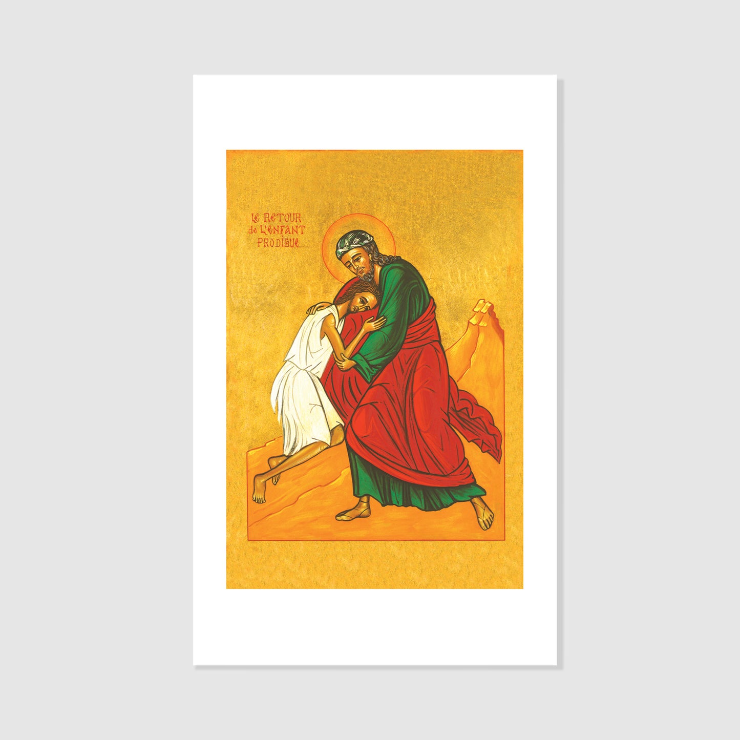 The Prodigal Son - Icon Holy Card