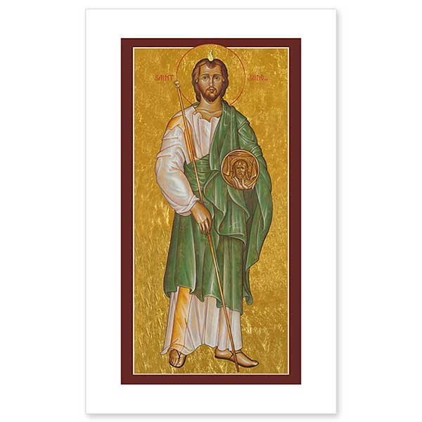 St. Jude Icon Holy Card Icon Holy Card - Altar + Home