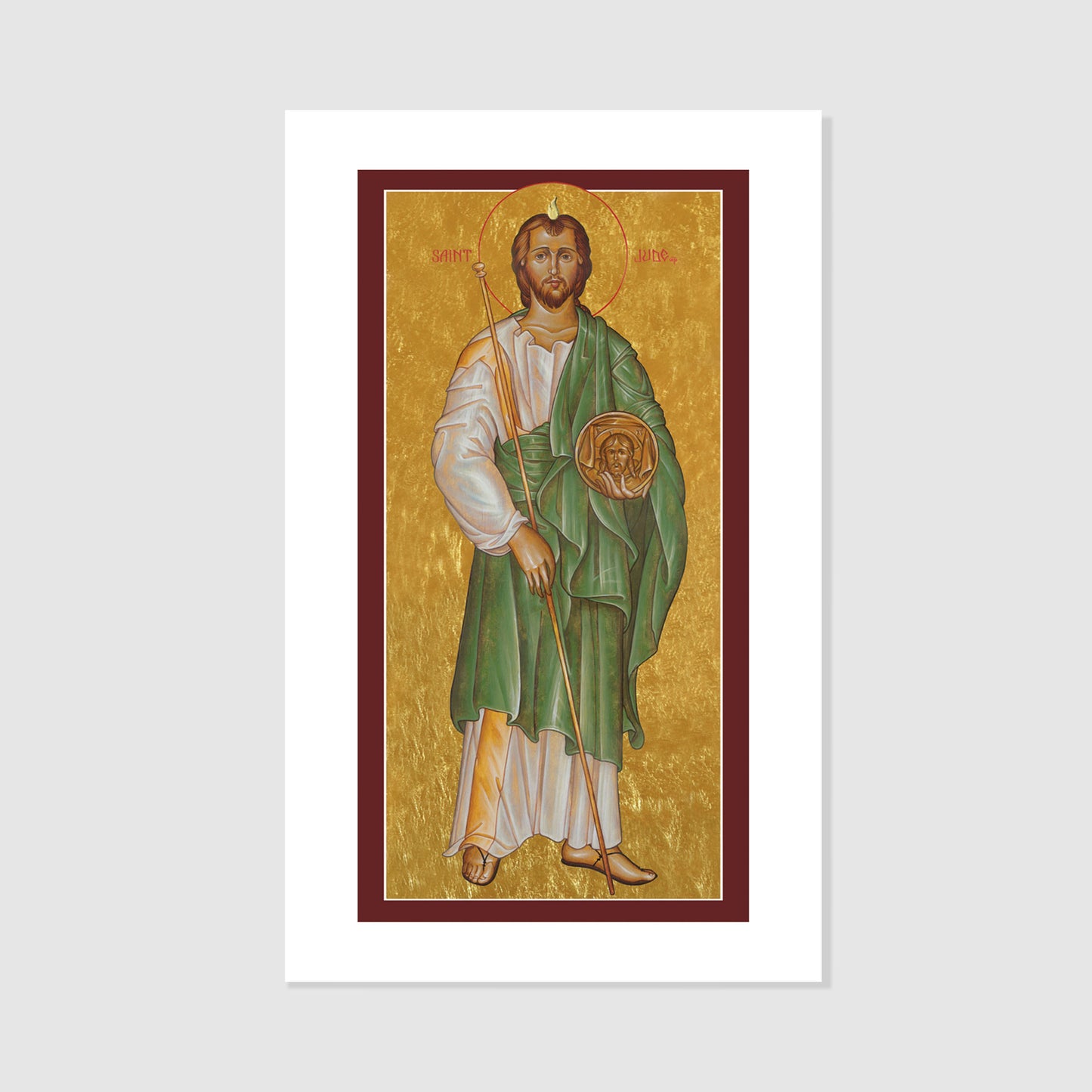 St. Jude Icon Holy Card - Icon Holy Card