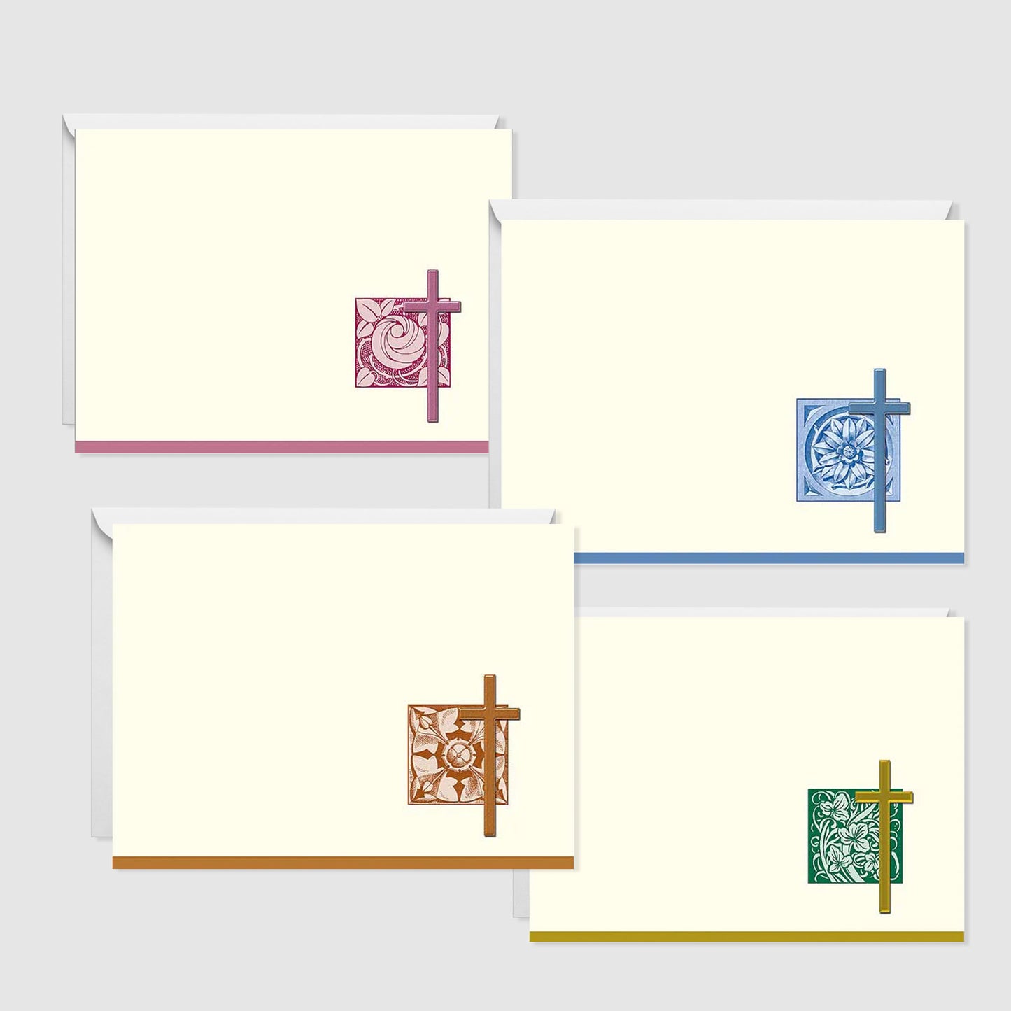 Foil Cross Petite Notes Assortment - Petite Notes