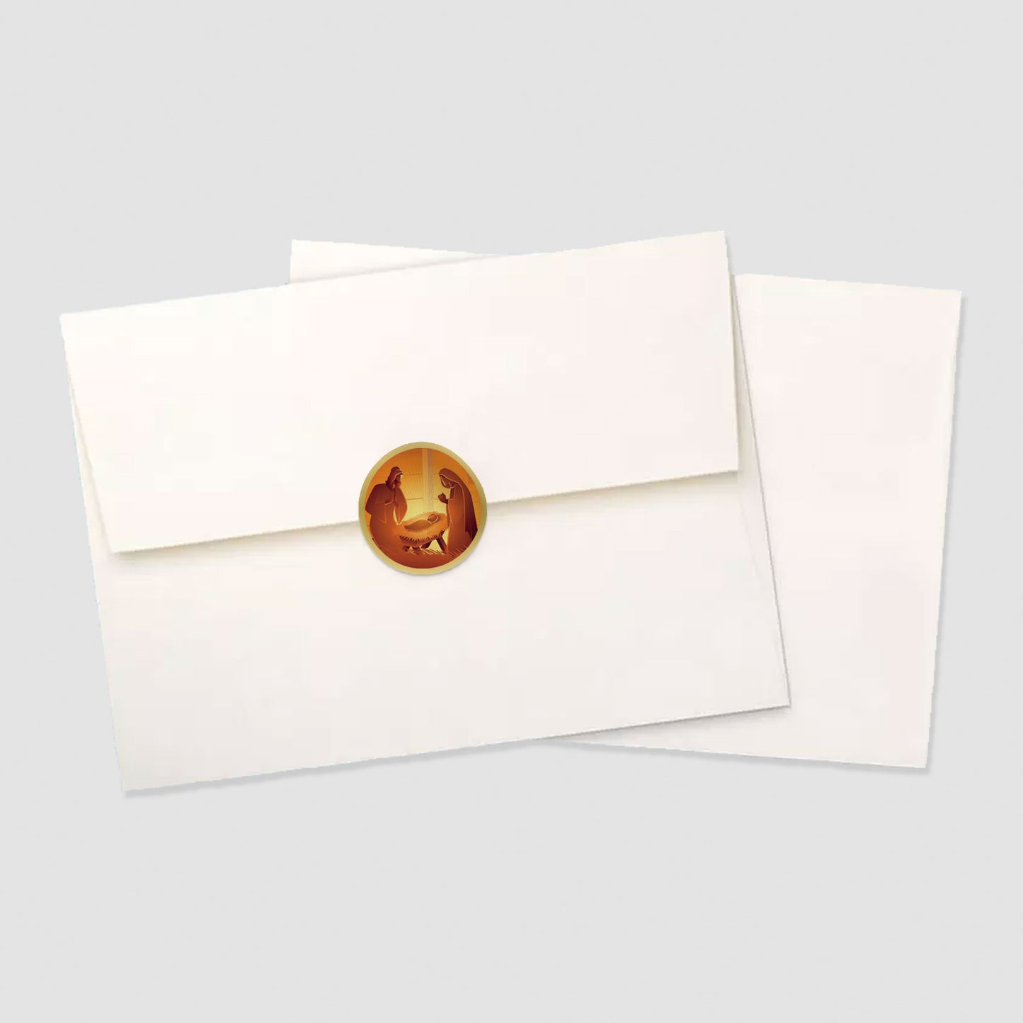 Holy Family Silhouettes Envelope Seals