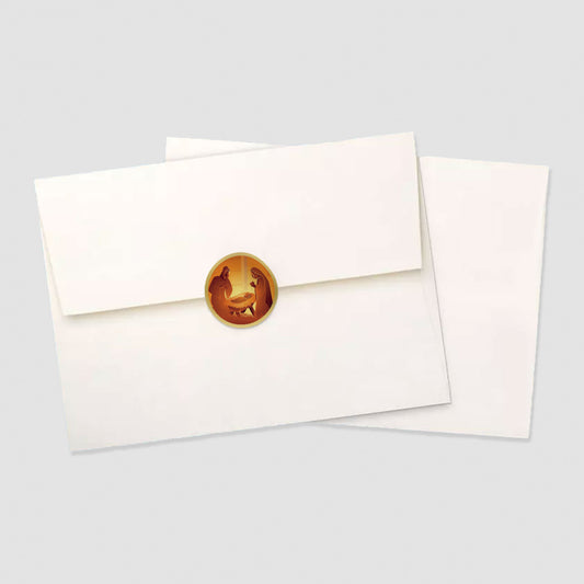 Holy Family Silhouettes Envelope Seals