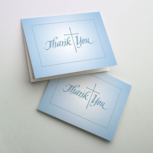 Spring Blue - Thank You Note