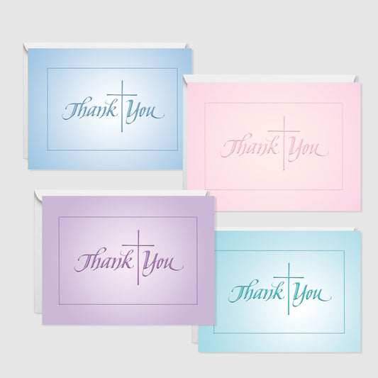 Spring Colors Thank You Notes - Assortment